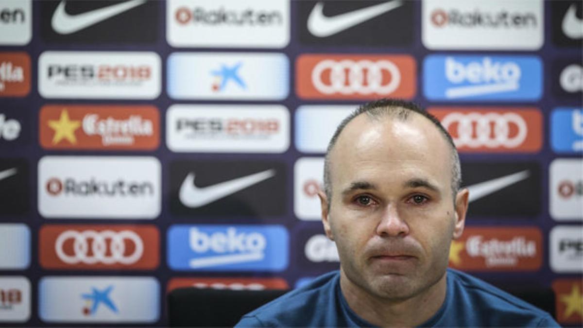 Las frases más destacadas de Iniesta en su despedida