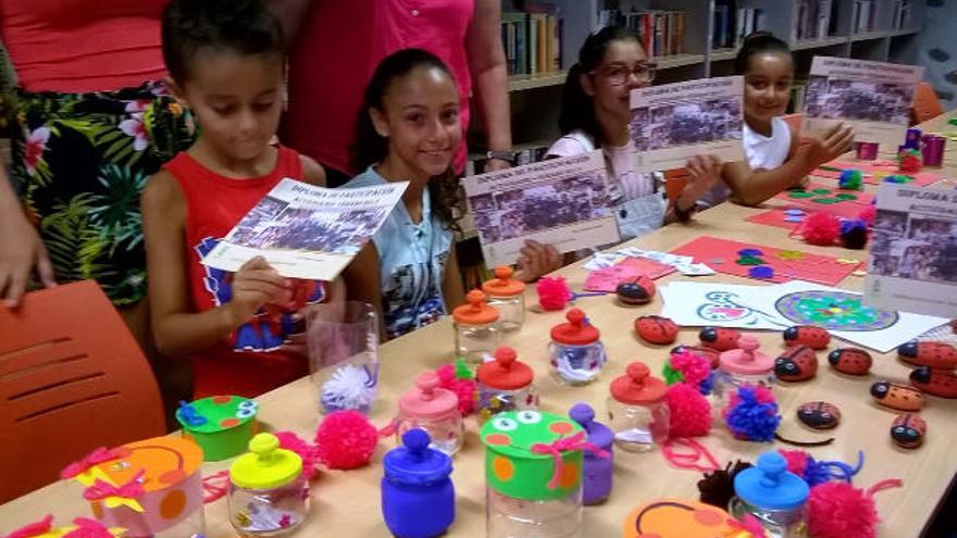 Fin de los talleres en la Biblioteca de Antigua