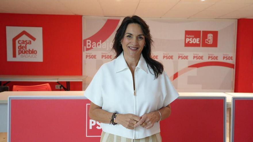 Video | Concha Baños, precandidata a las primarias del PSOE de Badajoz