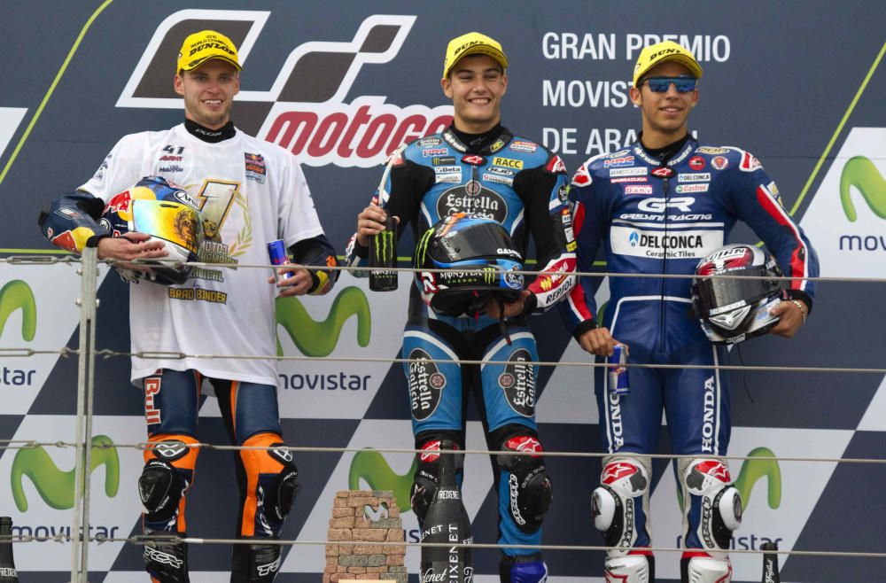 Carrera de Moto3 del GP de Aragón