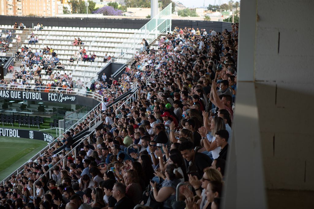 Clausura de la liga coal de fútbol en Cartagena