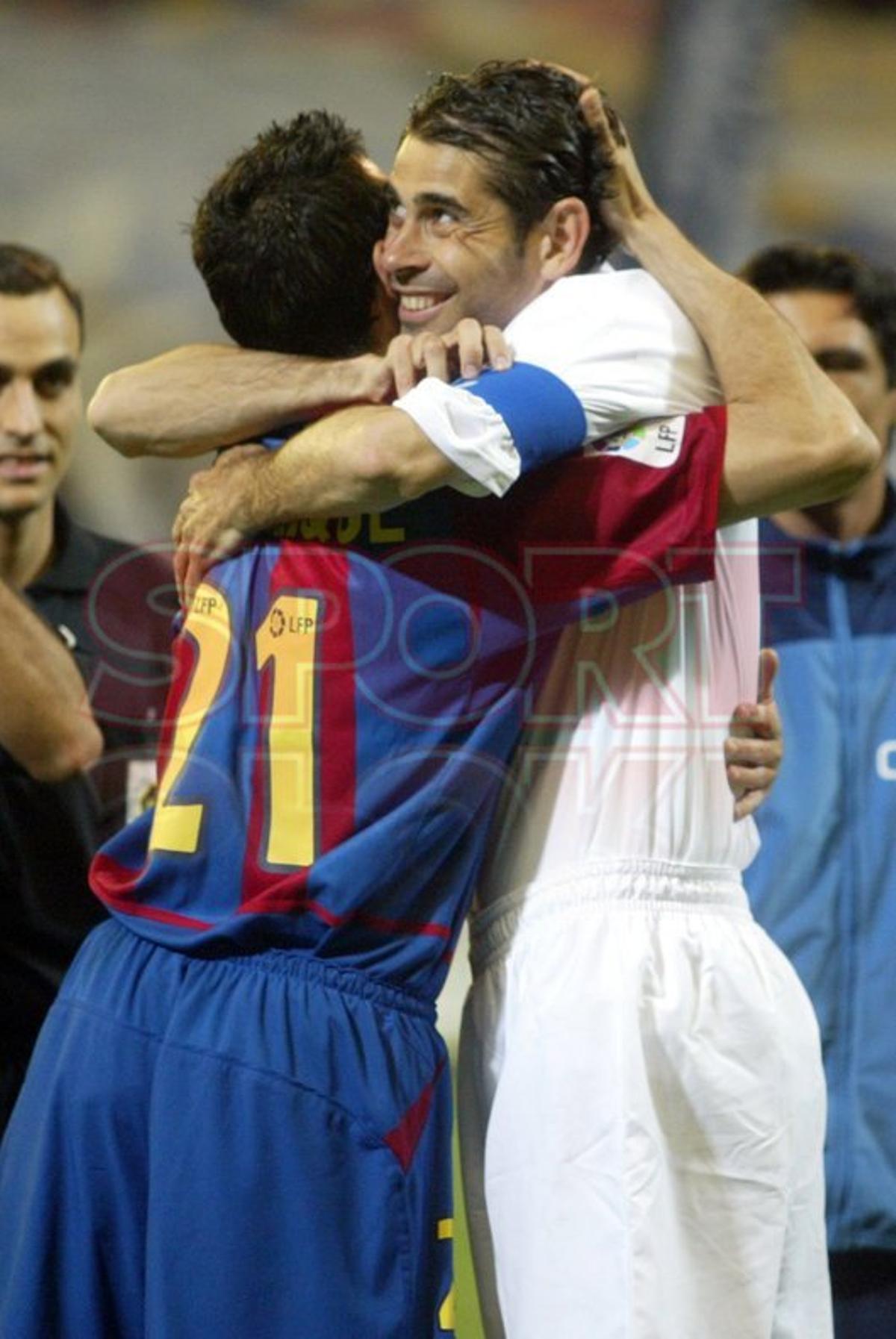 Los mejores abrazos del clasico, temporada 2002/2003