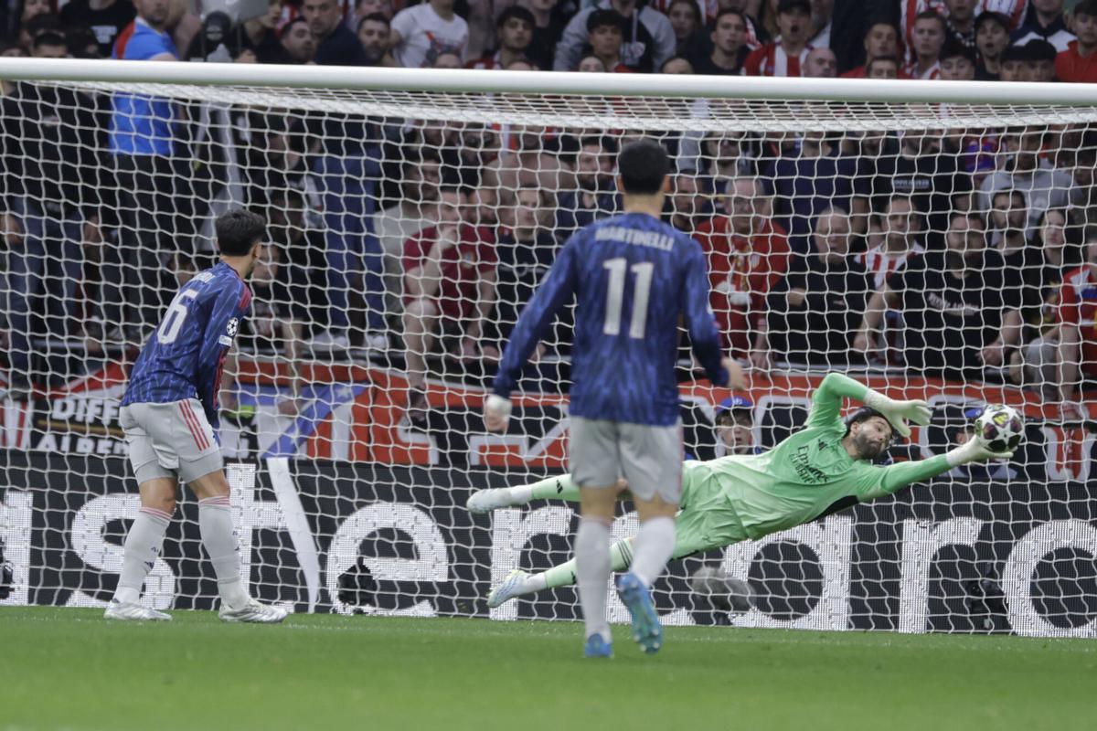 Champions League: Atlético de Madrid - Arsenal, en imágenes.