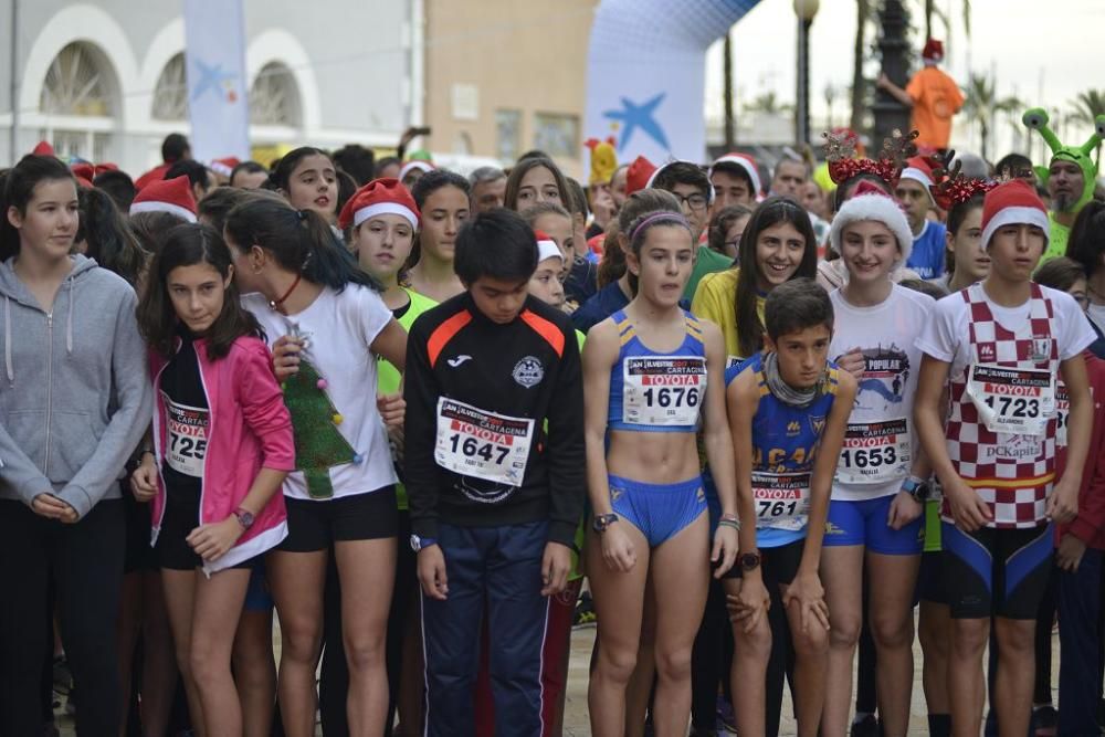 San Silvestre de Cartagena: Categorías infantiles