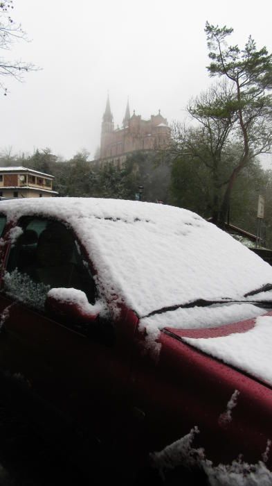 Nieve en Covadonga