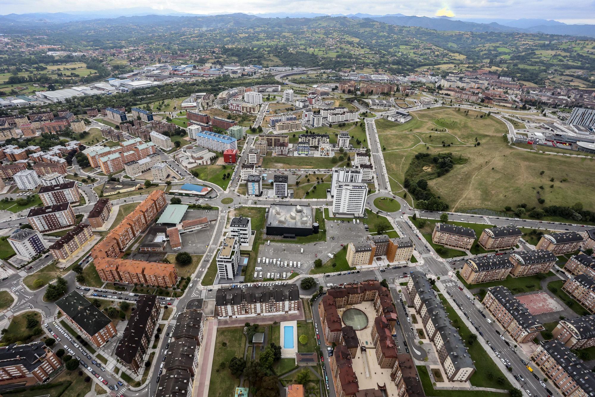 Las mejores imágenes de Oviedo desde el aire