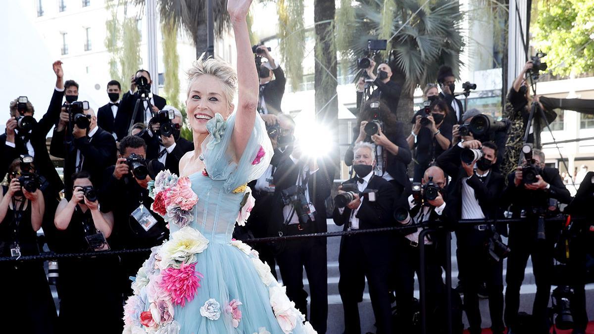 Sharon Stone en el Festival de Cannes 2021