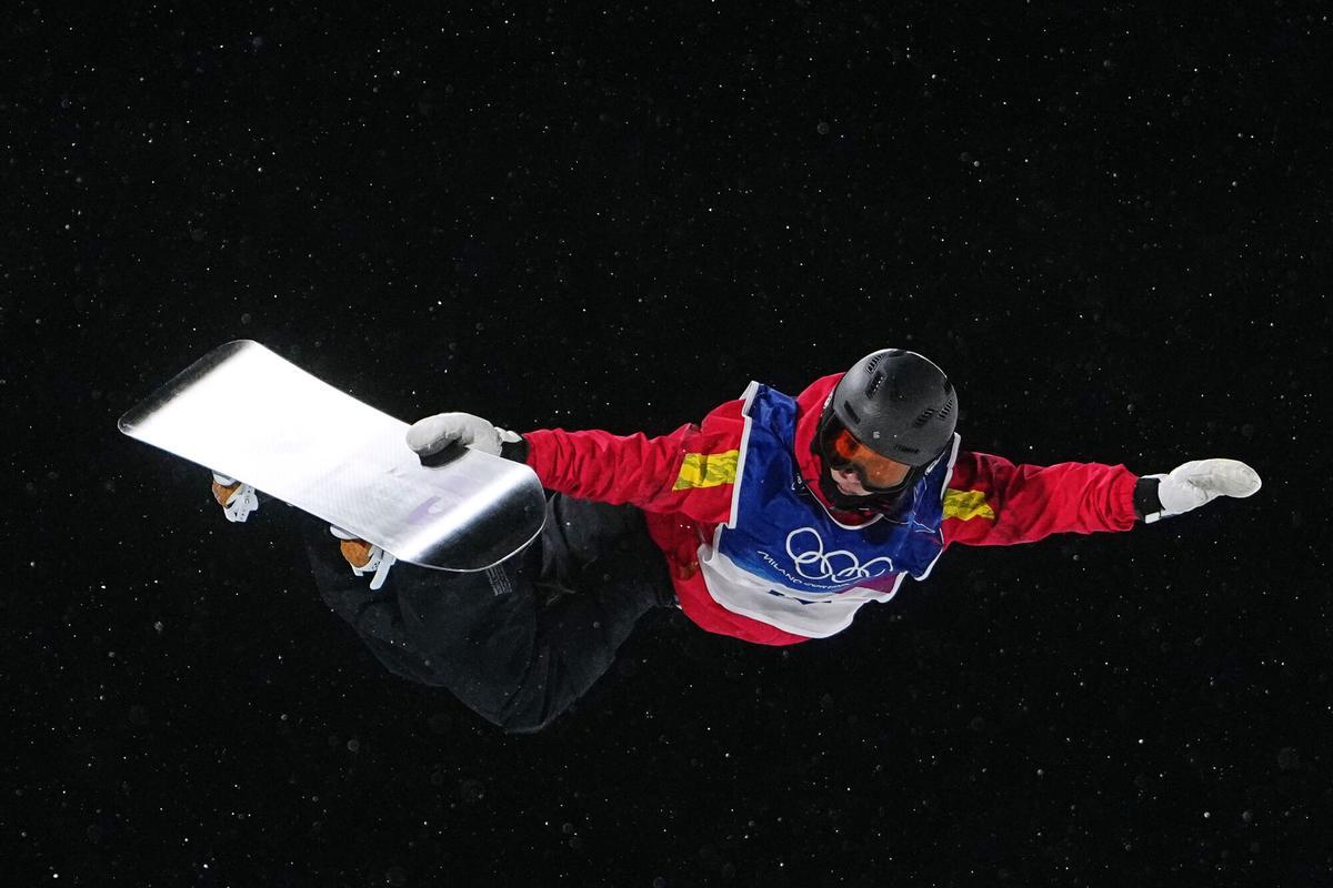 Queralt Castellet, durante su actuación
