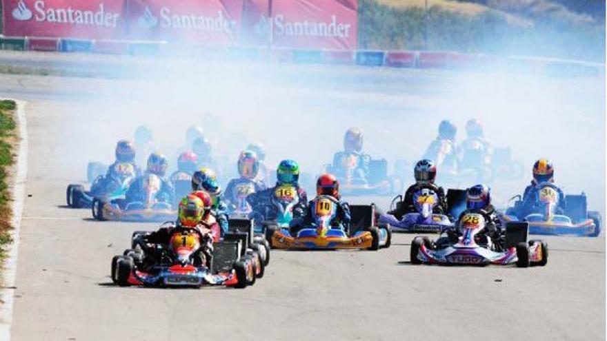 Imagen de la prueba celebrada durante el fin de semana en el circuito de Campillos.