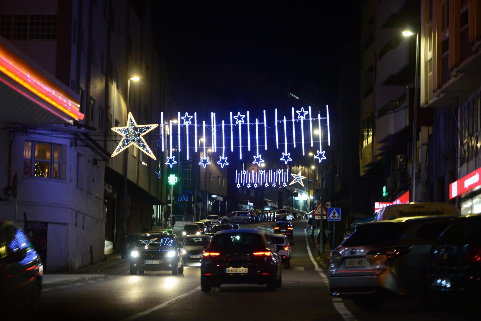 Cangas ya respira Navidad