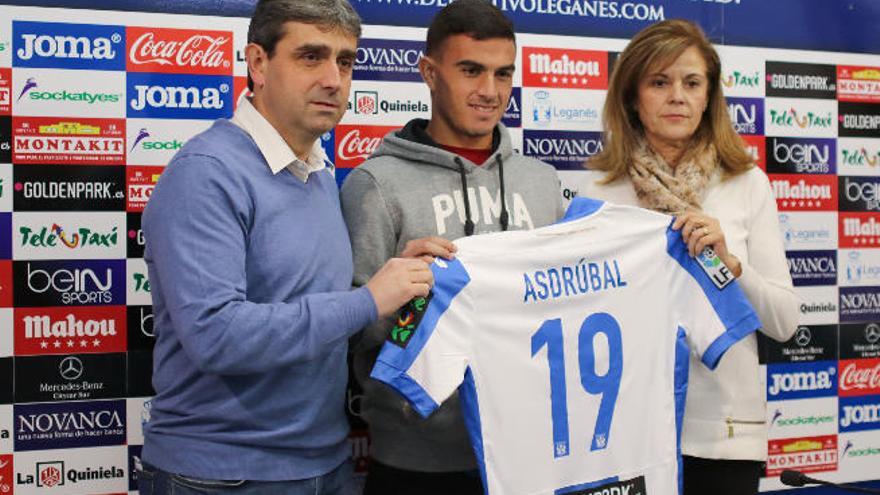 El Leganés presenta a Asdrúbal: &quot;Estoy muy feliz&quot;, asegura