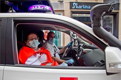 Sentido homenaje a las emergencias en Cáceres