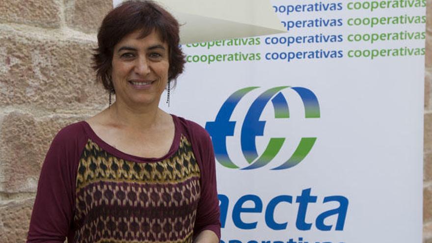 María Sánchez, presidenta de Faecta Málaga.