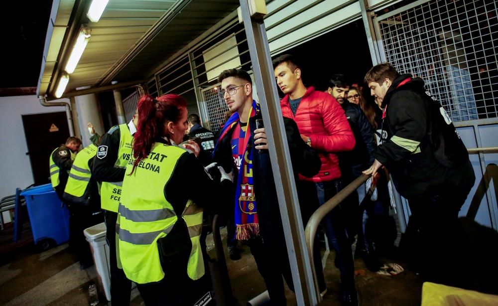 Acció de Tsunami Democràtic al Camp Nou