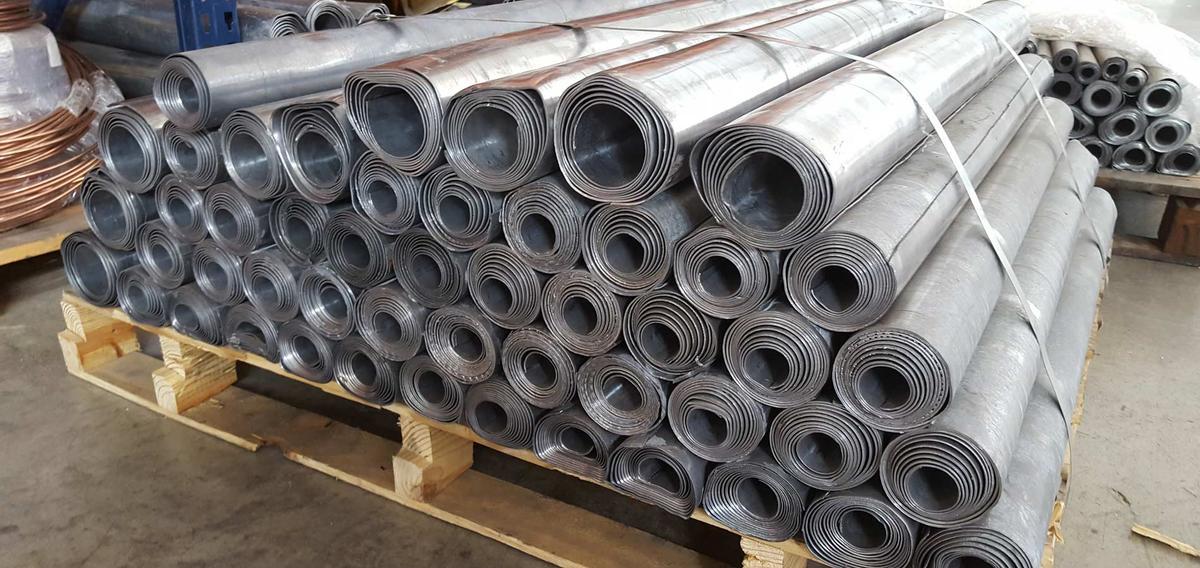 Plomo recién manufacturado listo para comercializar