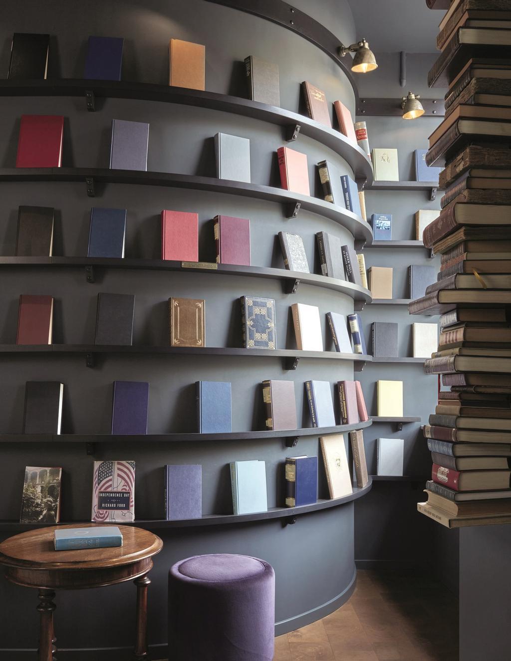 Biblioteca del hotel Pulitzer, Ámsterdam.