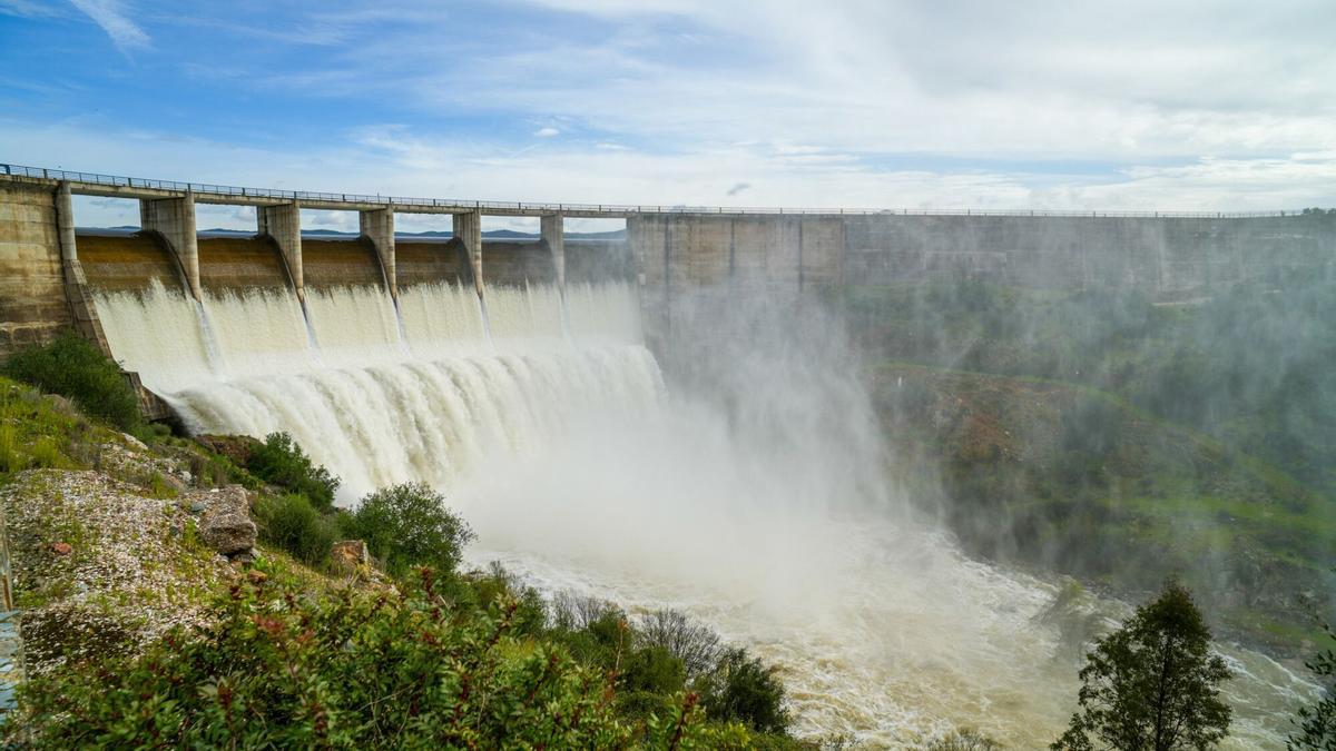 Embalse de Melonares.