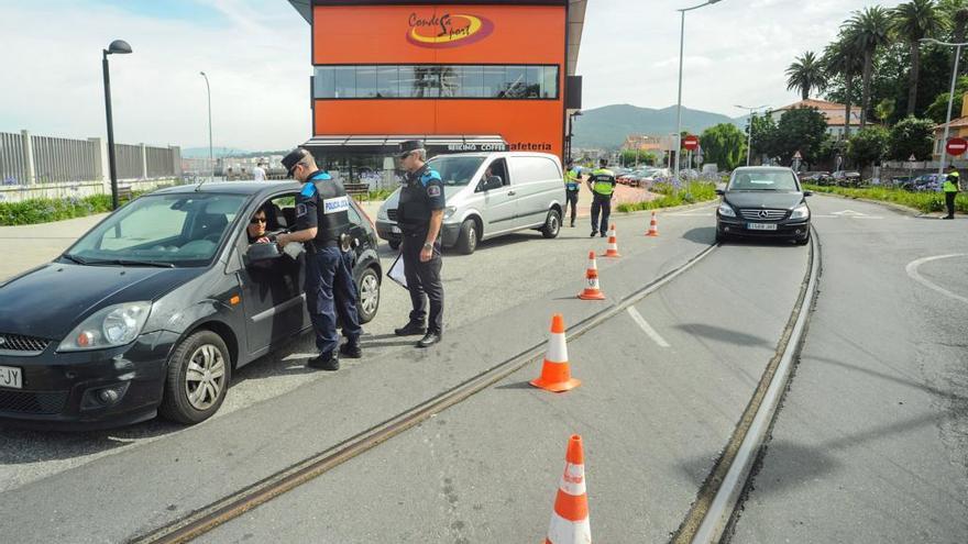 Las pruebas de alcoholemia de la Policía de Vilagarcía arrojan un 8% de positivos