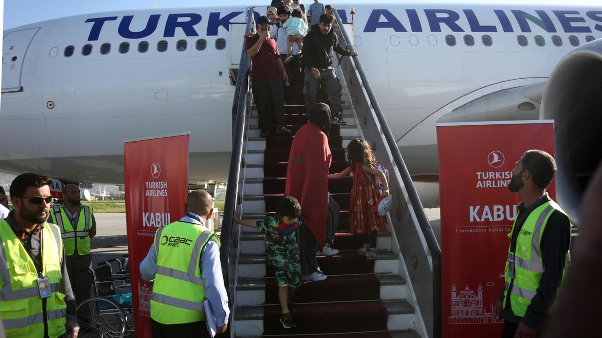 Imagen de archivo de un vuelo de Turkish Airlines