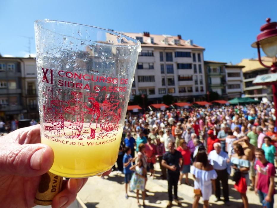 Concurso de sidra casera en Villaviciosa