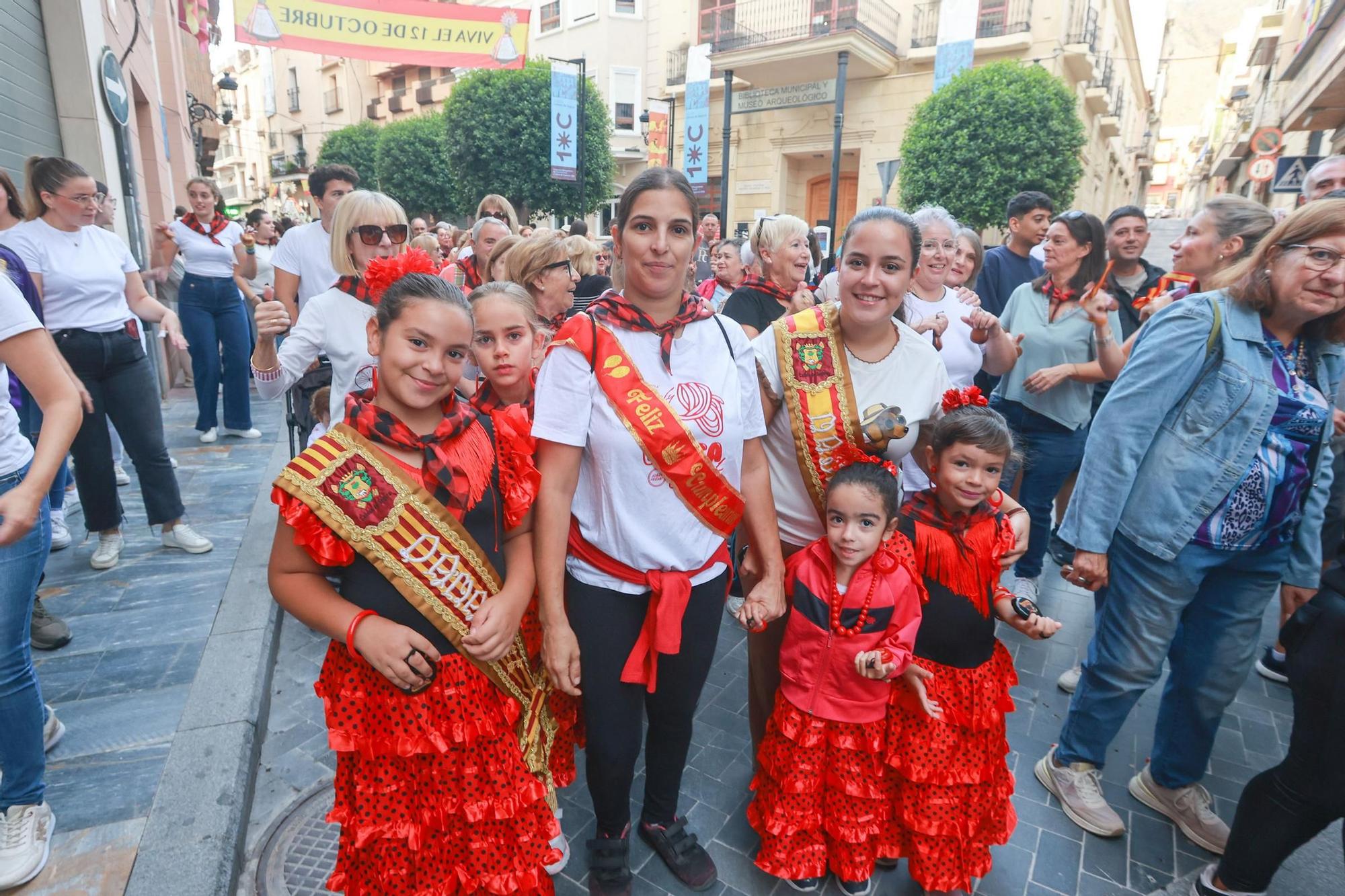 Así fue la procesión de la Virgen del Pilar en Callosa de Segura