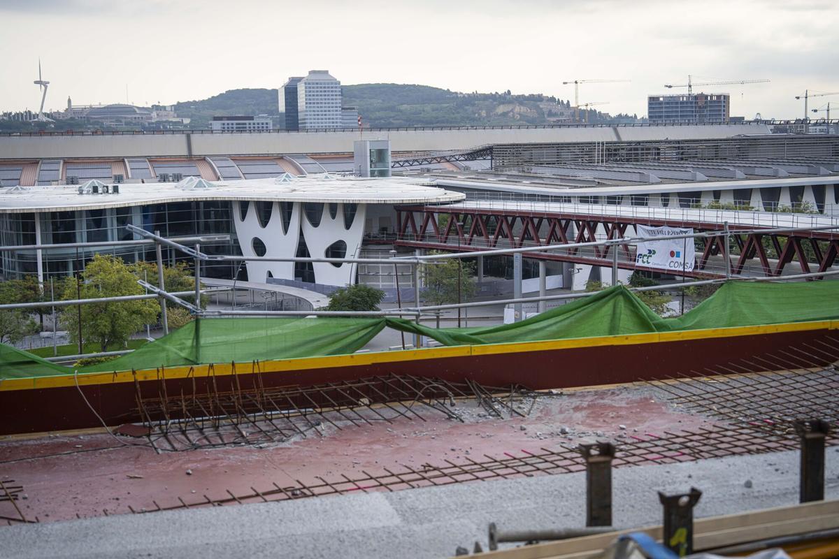 El nuevo hall del recinto de Fira Barcelona en L'Hospitalet.