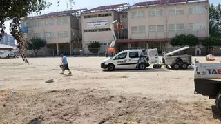 Chapa y pintura antes de la vuelta al cole en los centros de Vigo con reformas por 1,5 millones