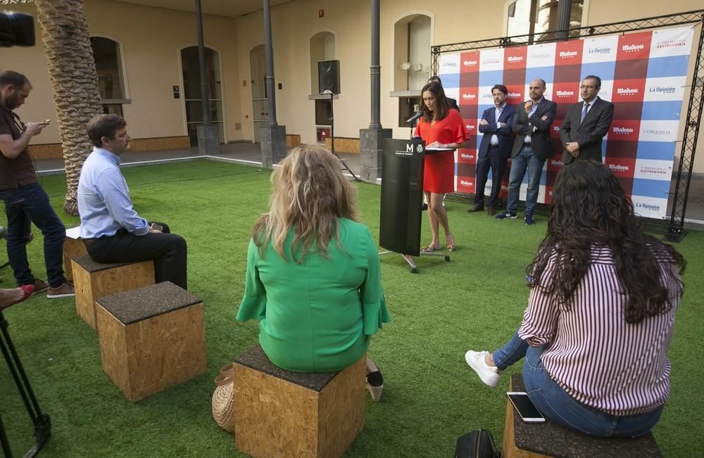 Presentación de los nominados a los Premios Mahou-LaProvincia-La Opinión de Tenerife de Gastronomía