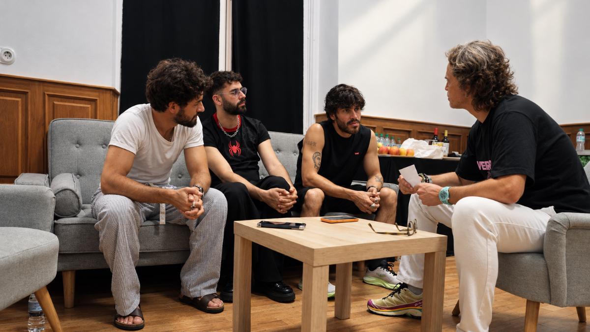 Siloe, durante la entrevista