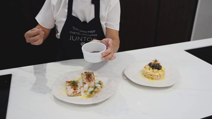 Prepara fácilmente un pastel de salmón y un paté de salmón ahumado