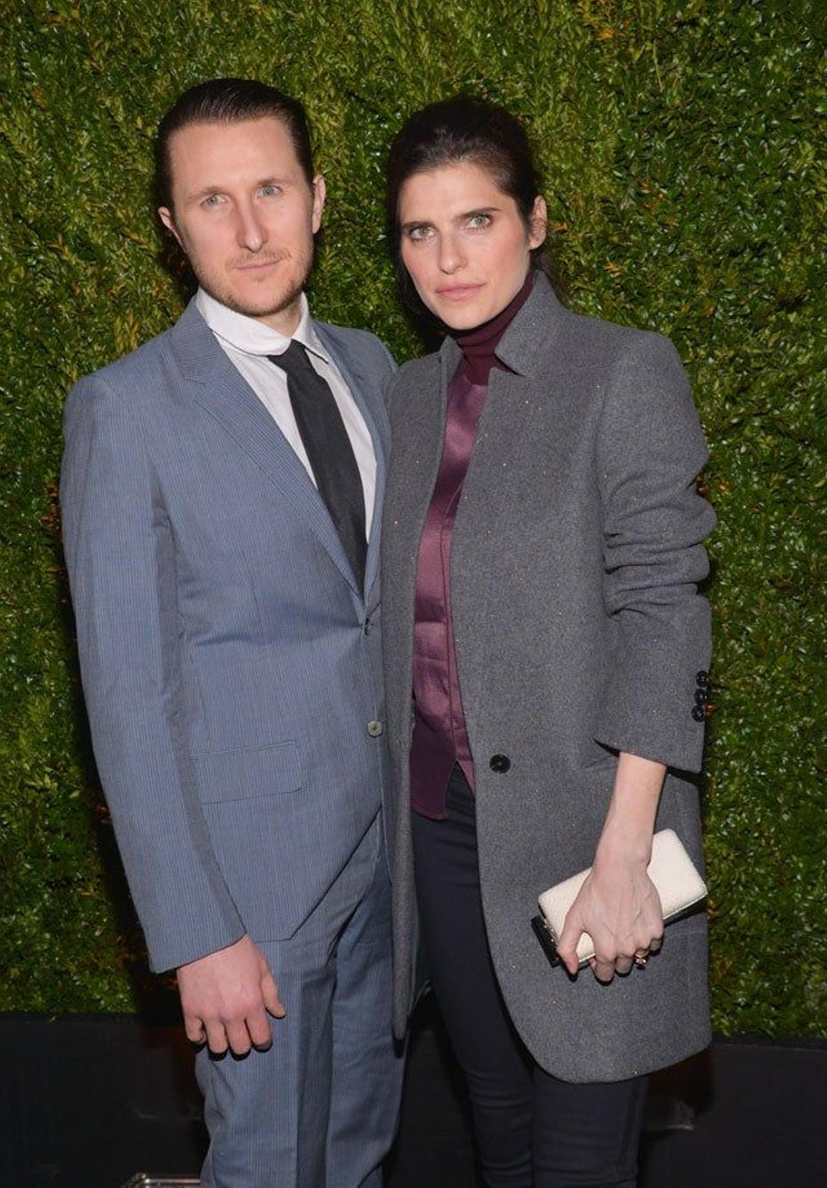 Lake Bell y su marido, Scott Campbell en la décima edición de la Cena de los Artistas de Chanel
