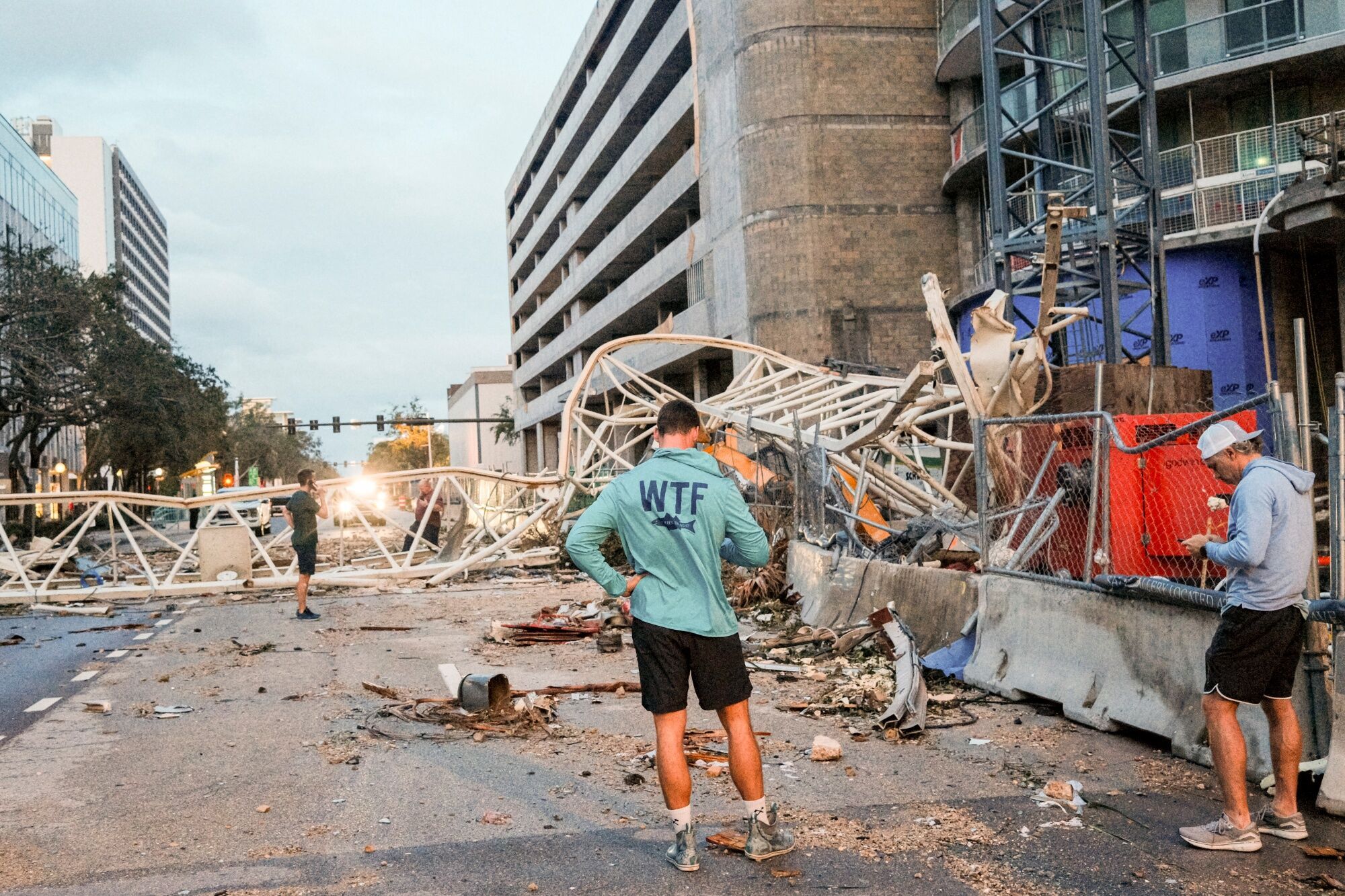 Els efectes de l'huracà Milton, en imatges