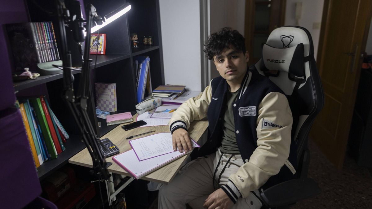 Enfrentarse a la selectividad con dislexia. Samuel, estudiante que tiene este trastorno.