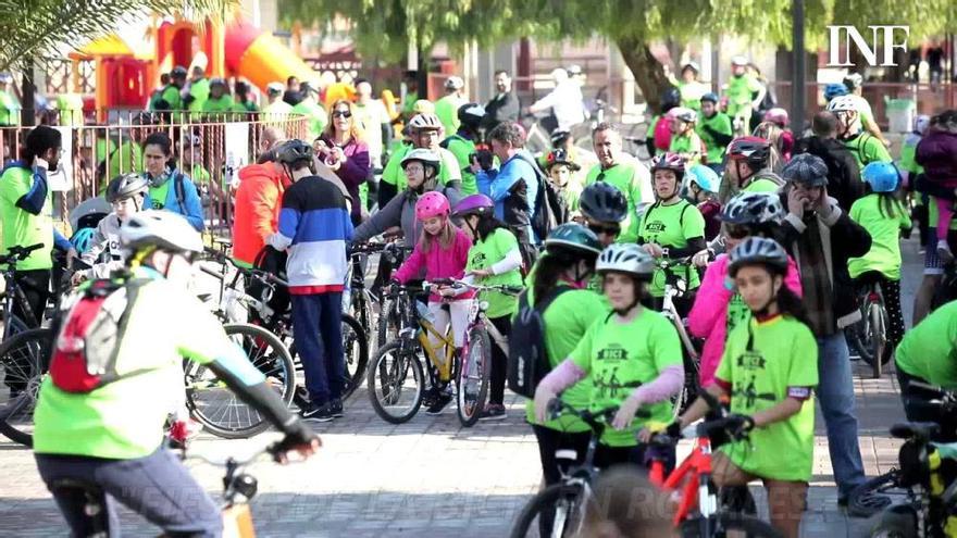 La «Fiesta de la bici» reúne en Rojales a más de 300 personas
