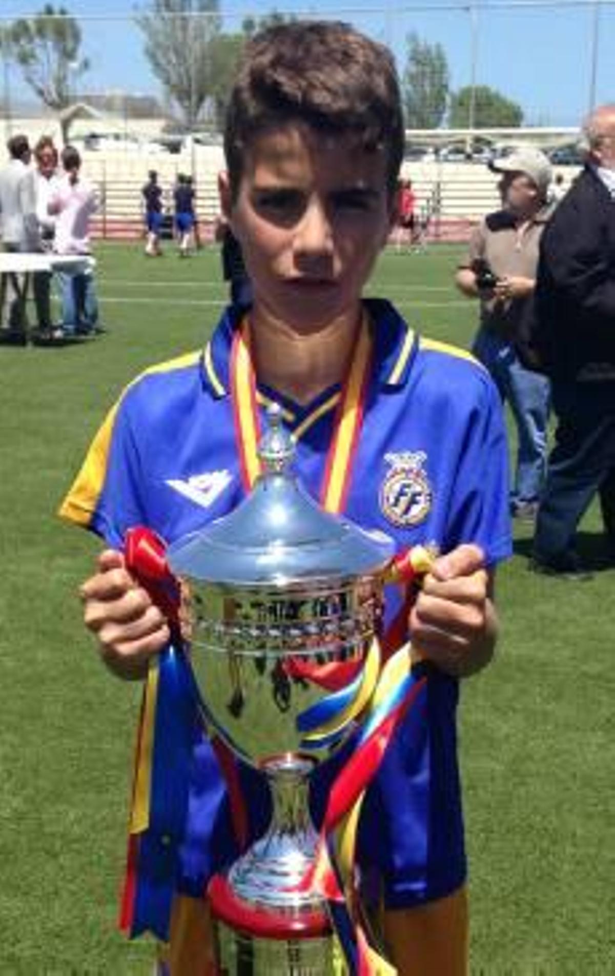 Joan Gallego se proclama subcampeón de España con la selección valenciana alevín