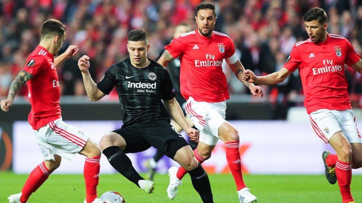 Jovic, la gran esperanza del Eintracht ante el Benfica