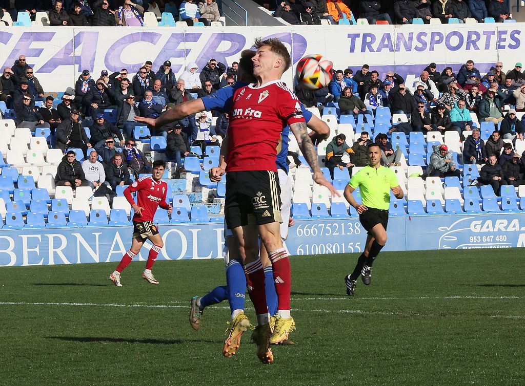 Real Murcia - Linares, en imágenes