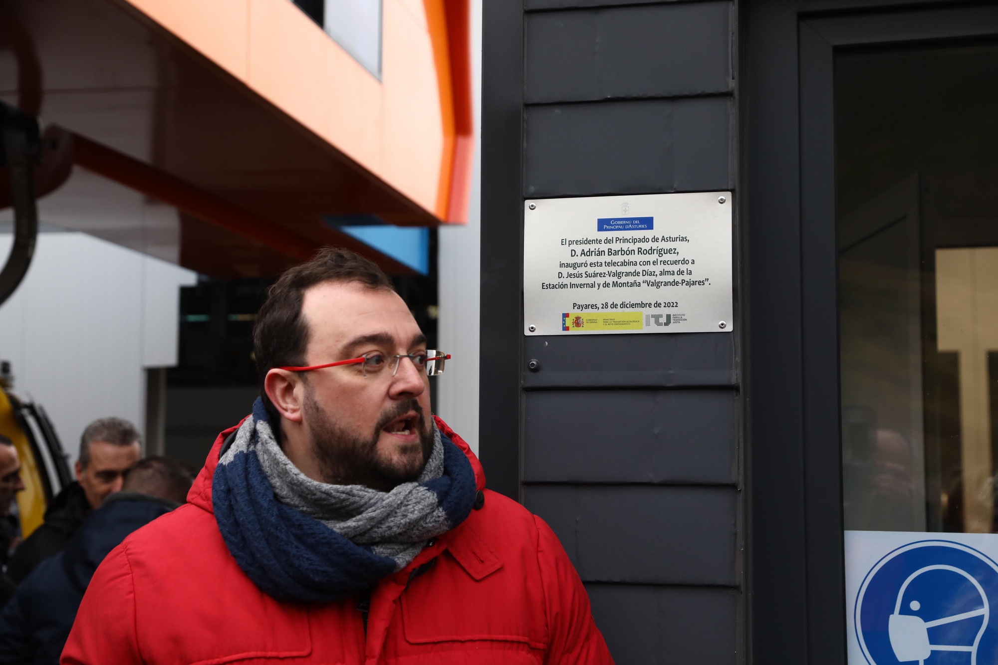En imágenes: Así fue la inauguración de la telecabina de Pajares
