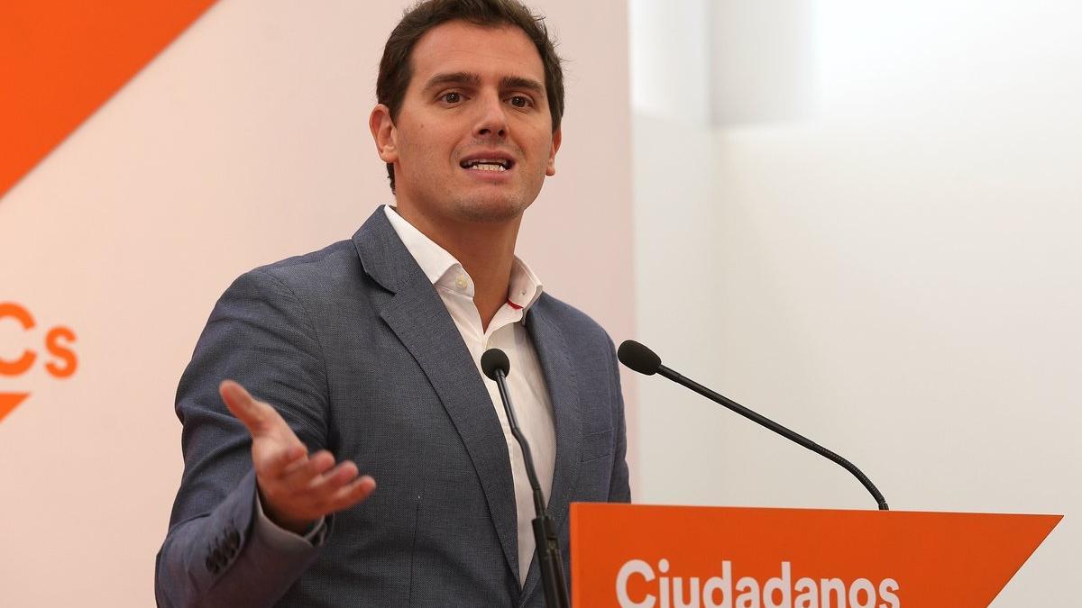 El presidente de Ciudadanos, Albert Rivera