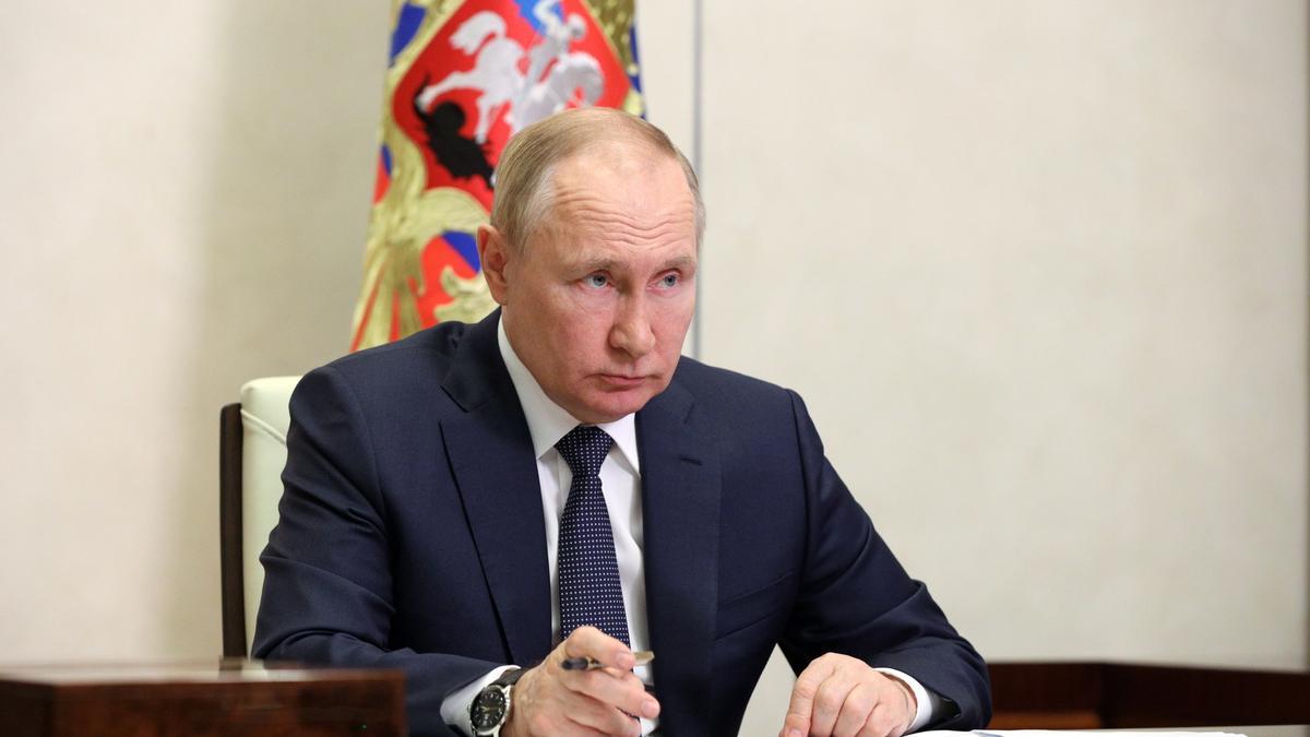 Russian President Putin attends Council for Strategic Development and National Projects