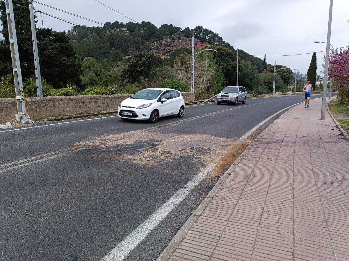 Muere un motorista de 46 años en Sóller