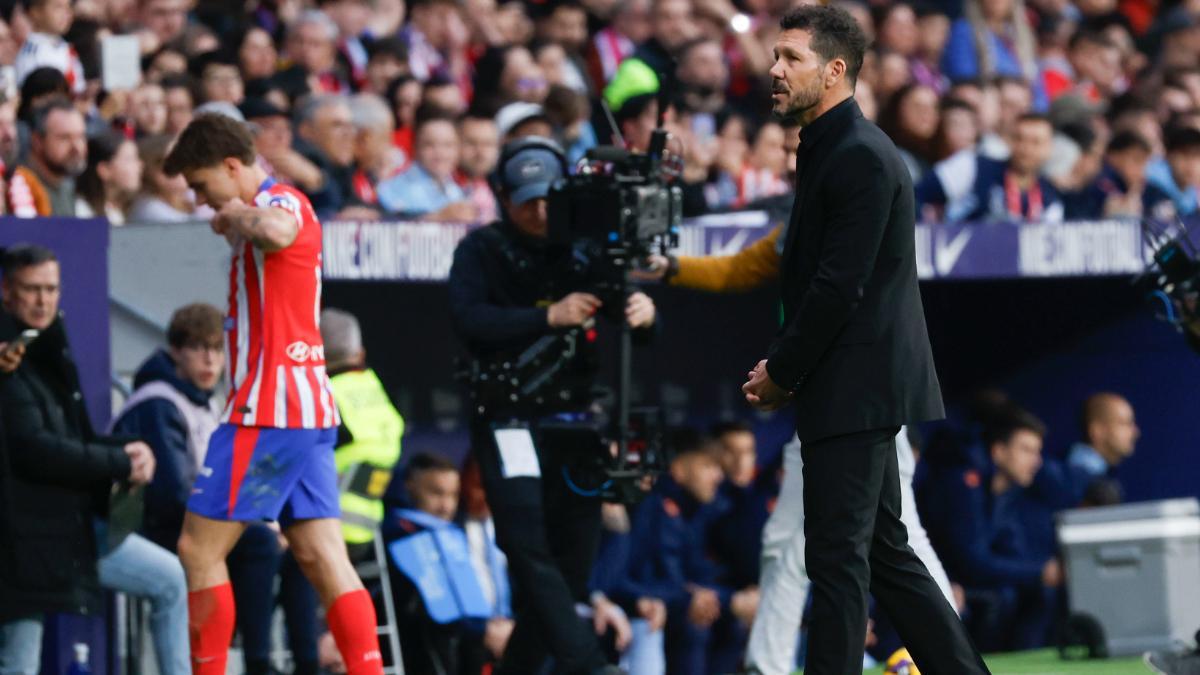 Simeone pierde una pieza clave para medirse al Barça en la Copa del Rey