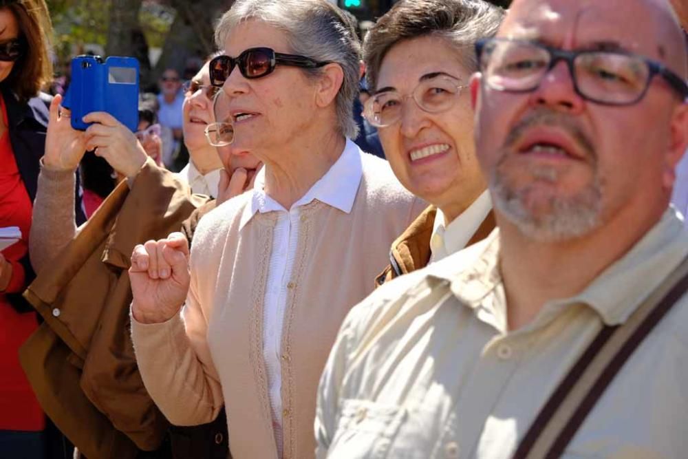 Buen día y mucha gente en Sant Josep