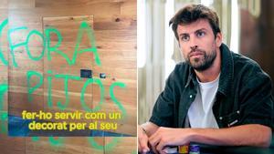 Arran assalta la casa de Gerard Piqué de la Cerdanya: "Fora pijos"
