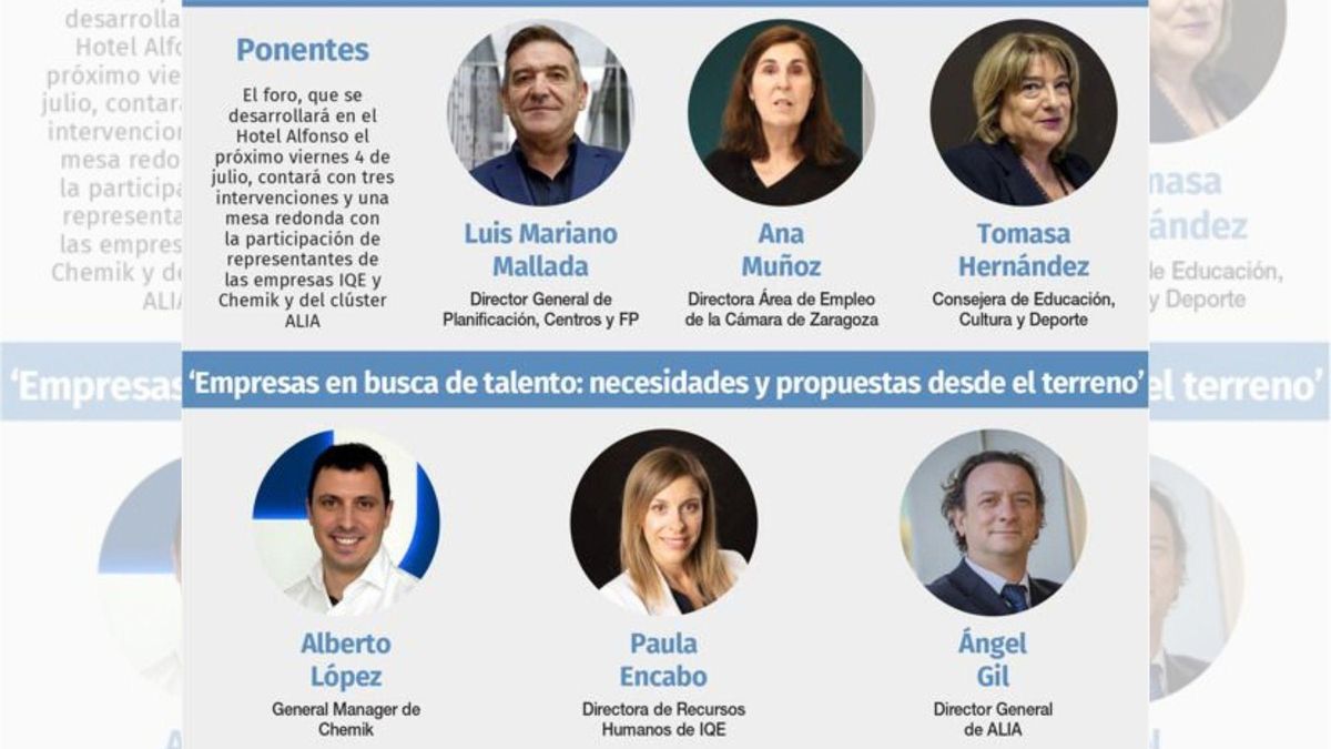 El foro contará con la intervención de Mallada, Muñoz y Hernández y con una mesa redonda en la que participarán representantes de Chemik, IQE y ALIA.