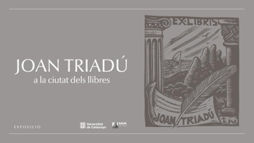 Exposició itinerant Joan Triadú a la ciutat dels llibres