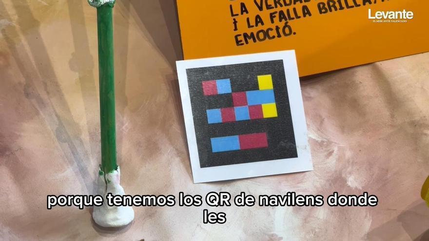 La falla más accesible de València está en la ONCE