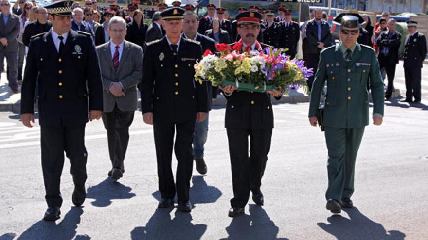 Homenatge anual a Santos Santamaria a Roses.