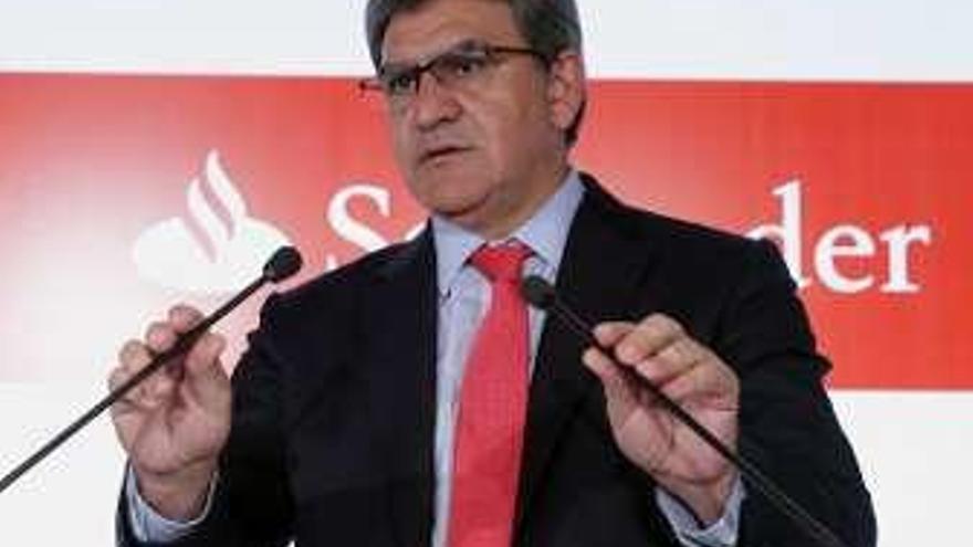 José Antonio Álvarez, consejero delegado de Santander.