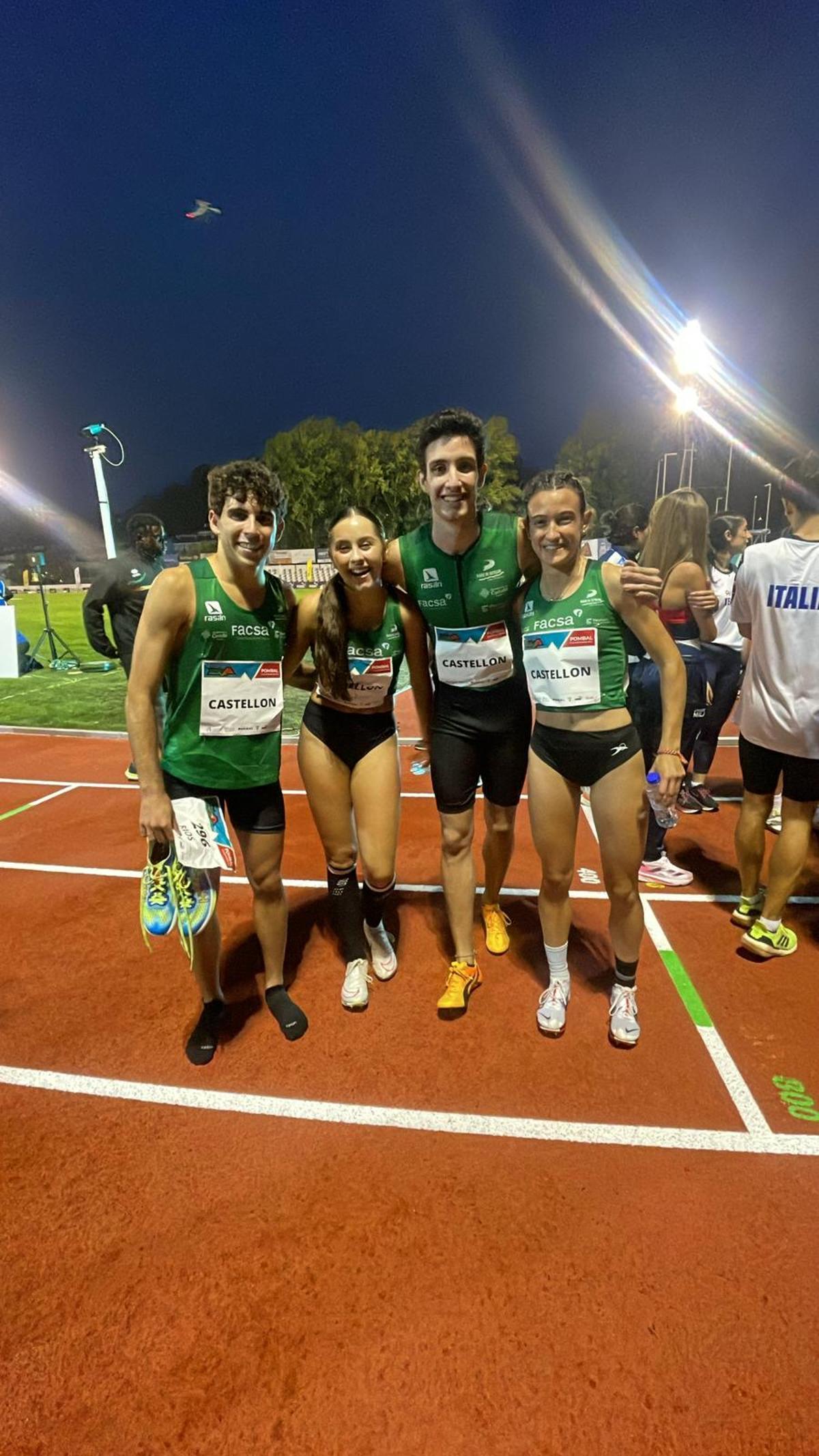 Alejandro Ríos, Ariadna Montalban, José Miguel Pons y Marta Mitjans.